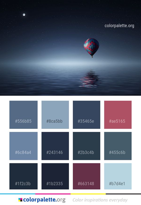 Nature Atmosphere Sky Color Palette