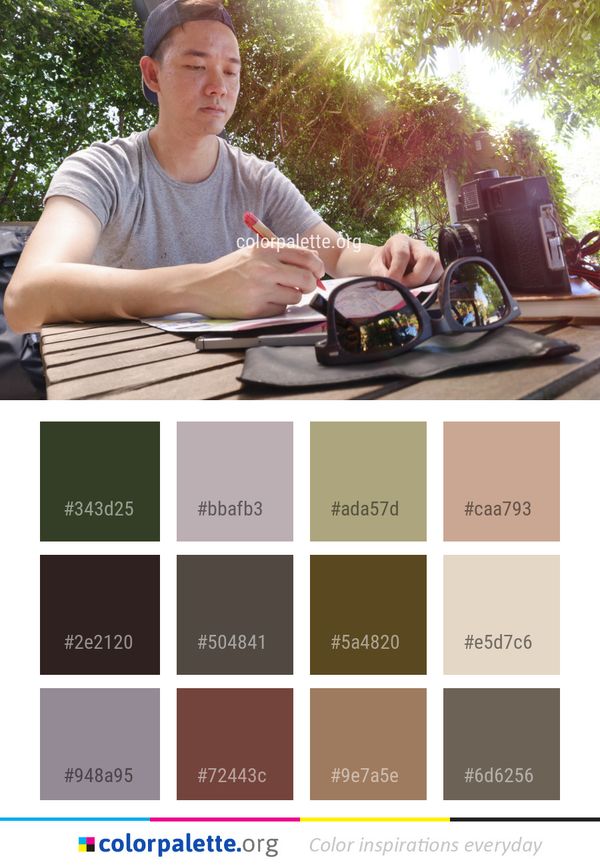 Sitting Fun Recreation Color Palette