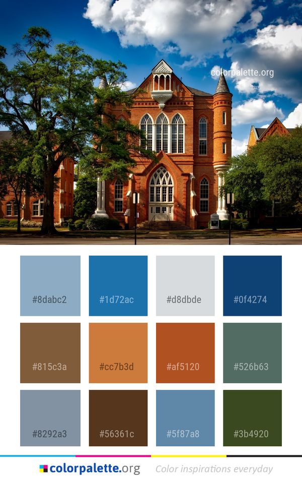 Sky Landmark Home Color Palette
