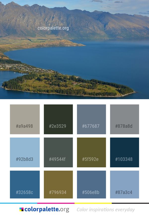 Lake Highland Loch Color Palette