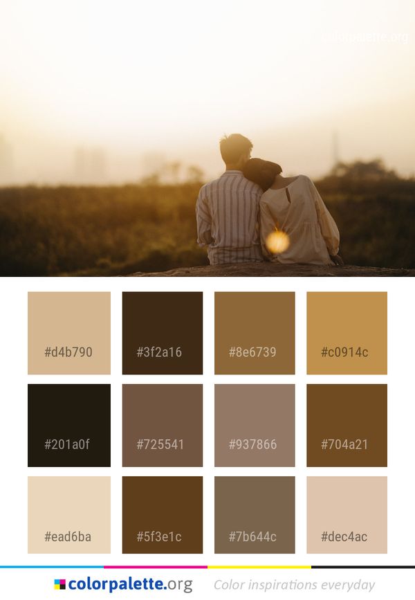 Photograph Sky Morning Color Palette