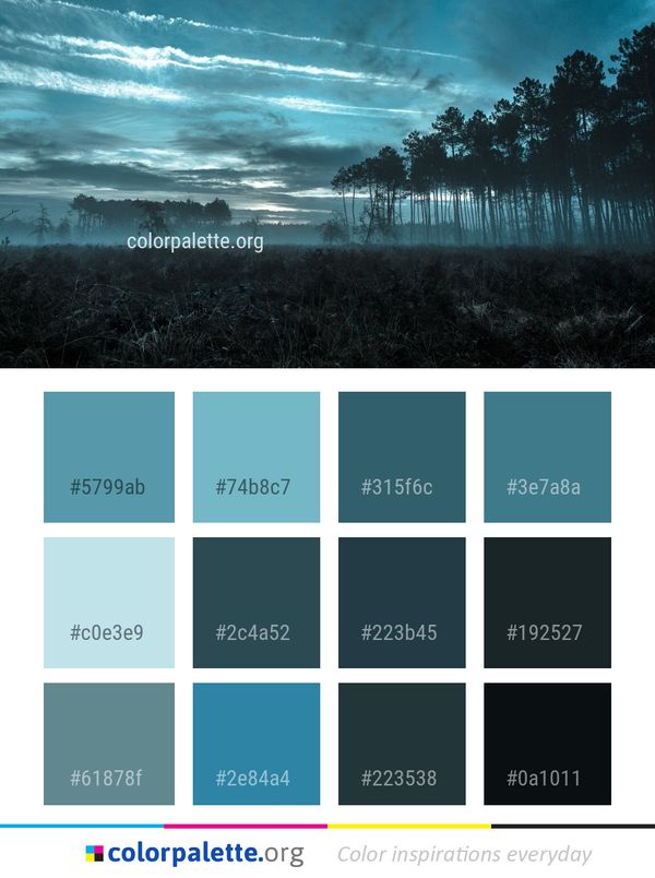 Sky Nature Atmosphere Color Palette