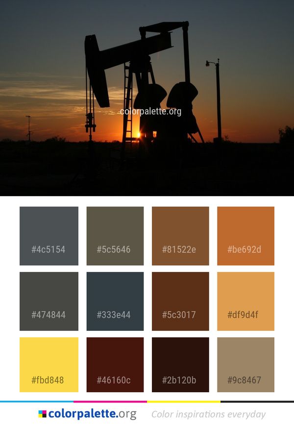 Sky Sunrise Sunset Color Palette