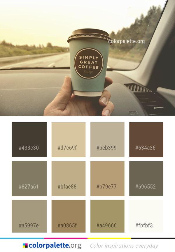 Drink Cup Color Palette
