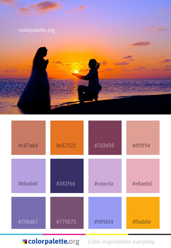Sea Sky Body Of Water Color Palette
