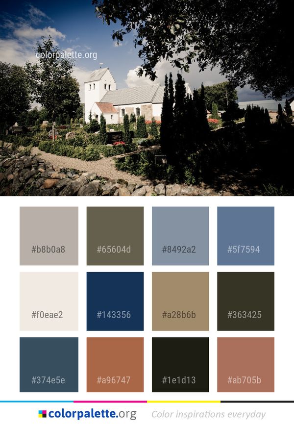 Sky Nature Tree Color Palette
