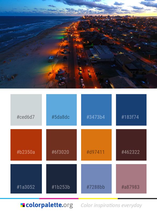 Body Of Water Sea Sky Color Palette