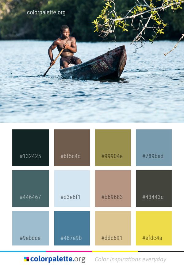 Water Transportation Boats And Boating Equipment Supplies Color Palette