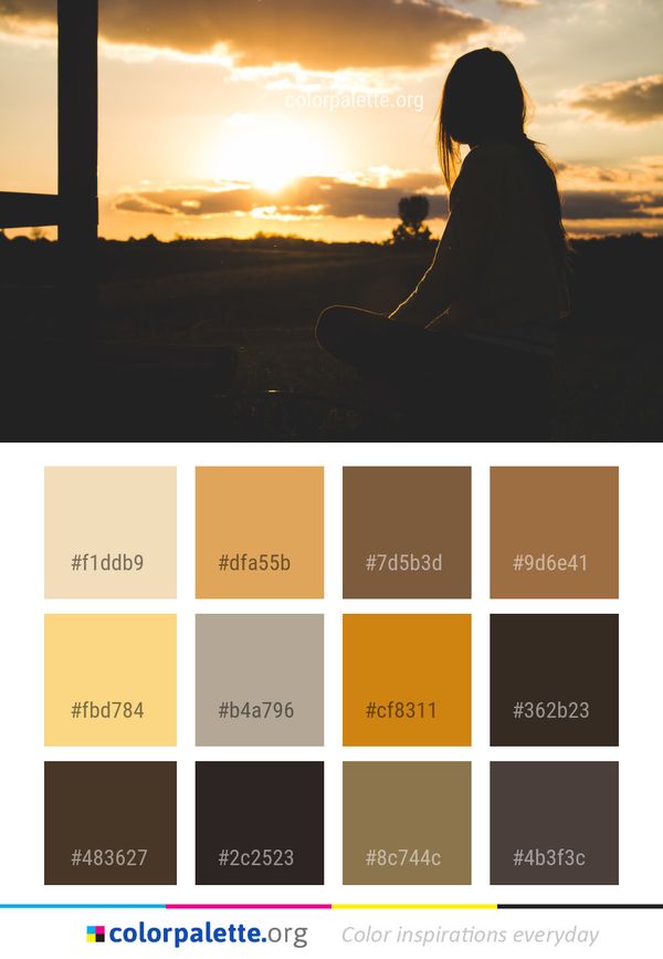 Sky Sun Sunrise Color Palette