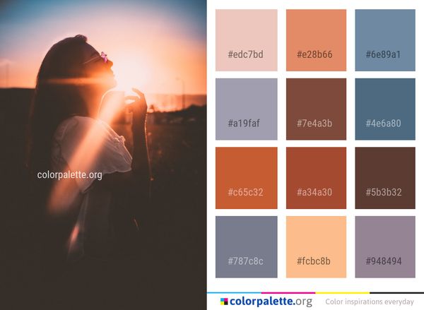 Sun Sky Light Color Palette