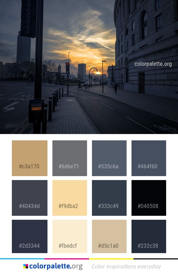Sky Urban Area Metropolitan Color Palette