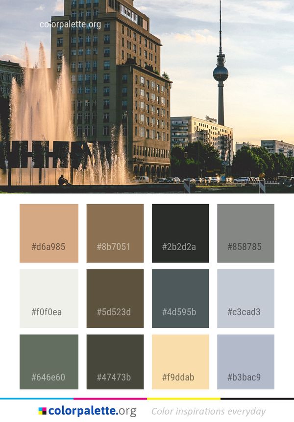 Building City Skyscraper Color Palette