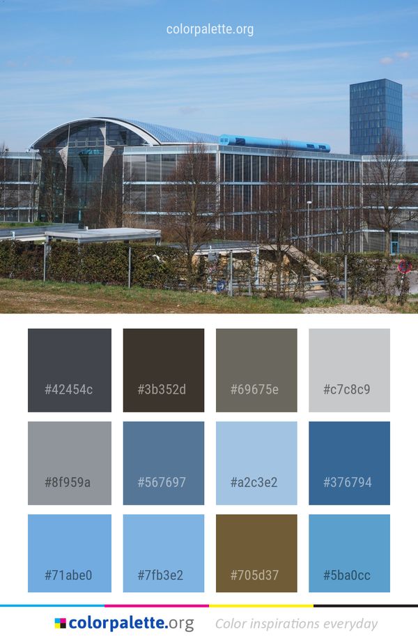 Architecture Sky Structure Color Palette
