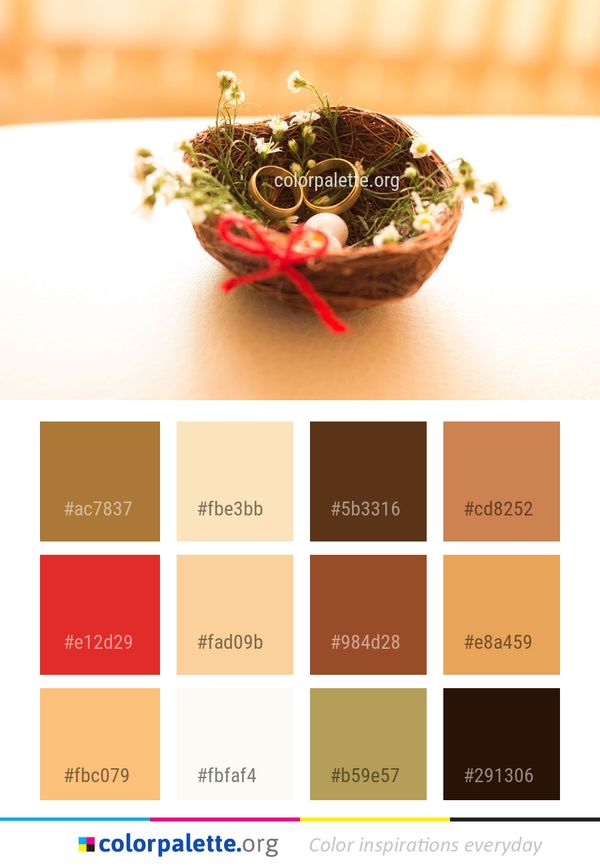 Floral Design Color Palette