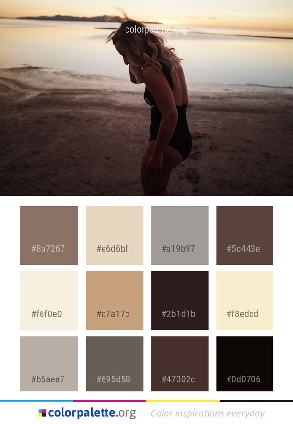 Photograph Sea Sky Color Palette