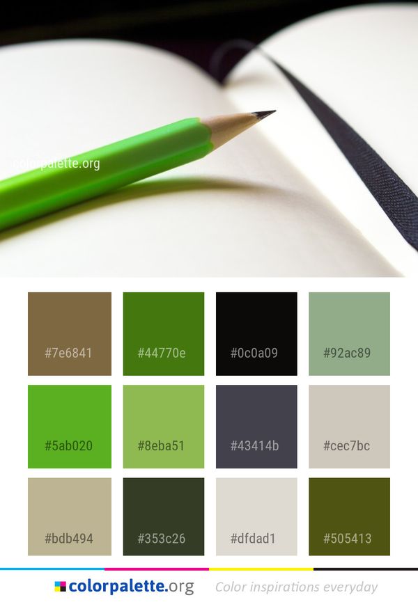 Close Up Pen Office Supplies Color Palette