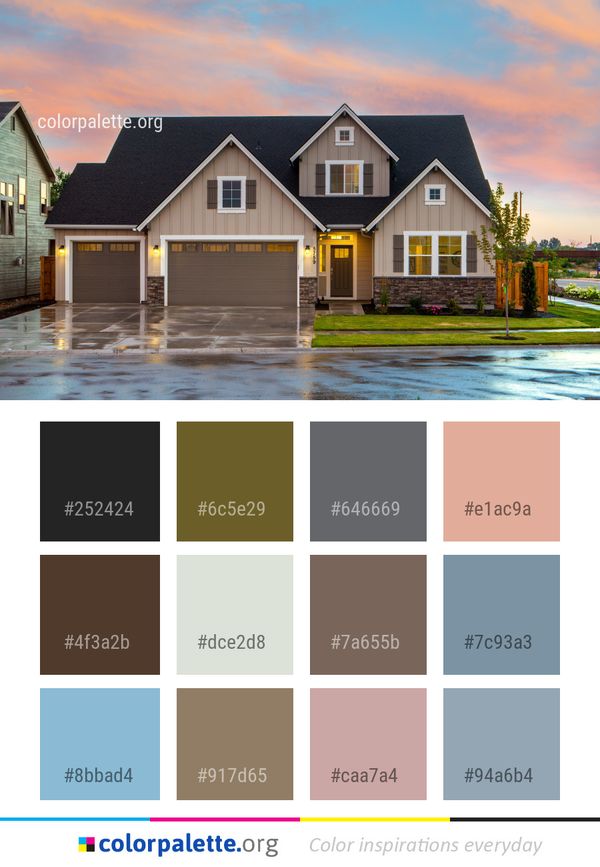 Home House Property Color Palette