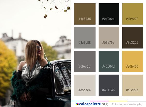 Photograph Beauty Girl Color Palette