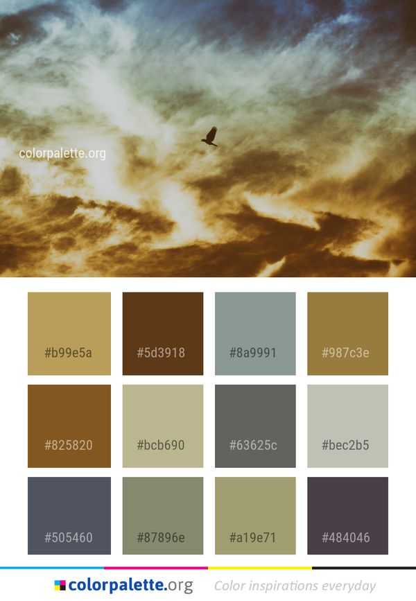 Sky Cloud Atmosphere Color Palette