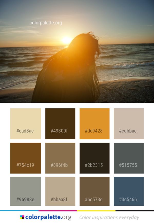 Sea Sun Horizon Color Palette