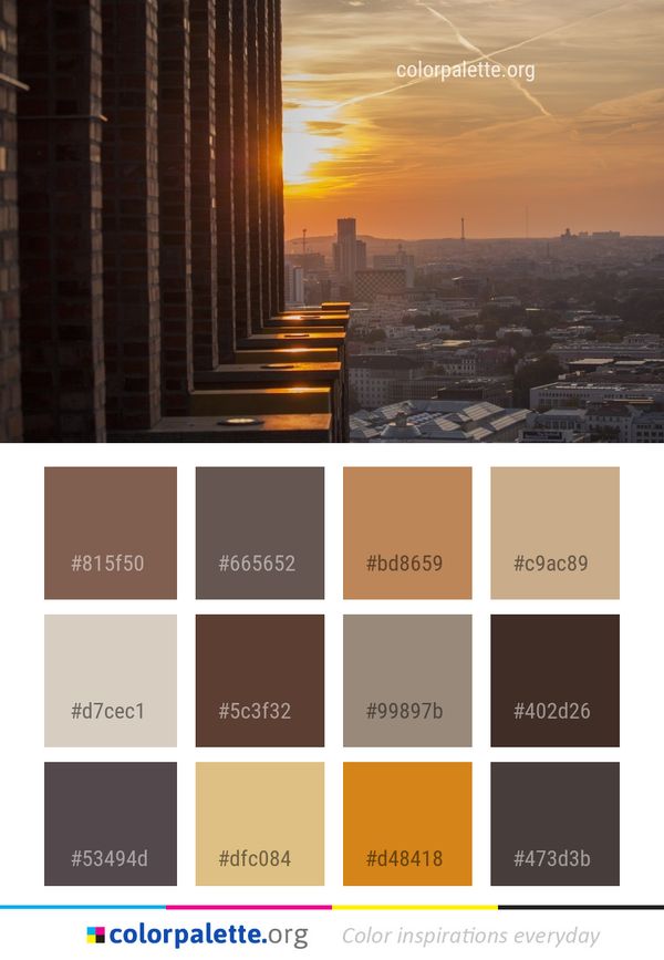 Sky Skyscraper Metropolis Color Palette