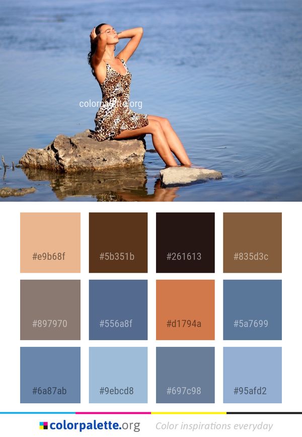 Beauty Water Sea Color Palette