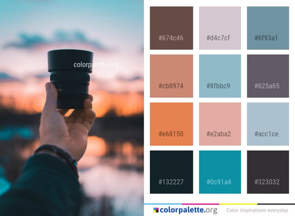 Sky Photography Sunlight Color Palette