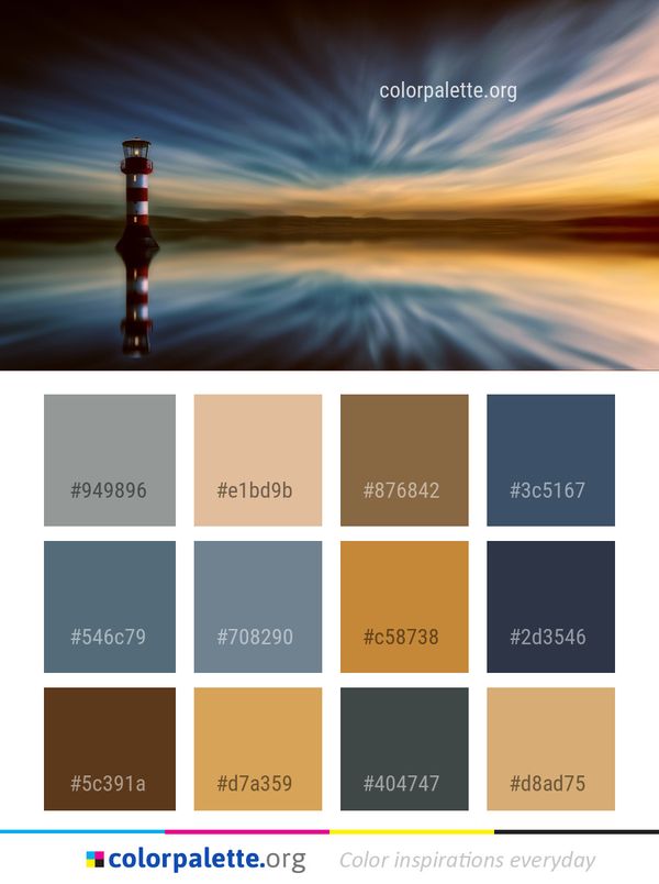 Water Sky Sea Color Palette