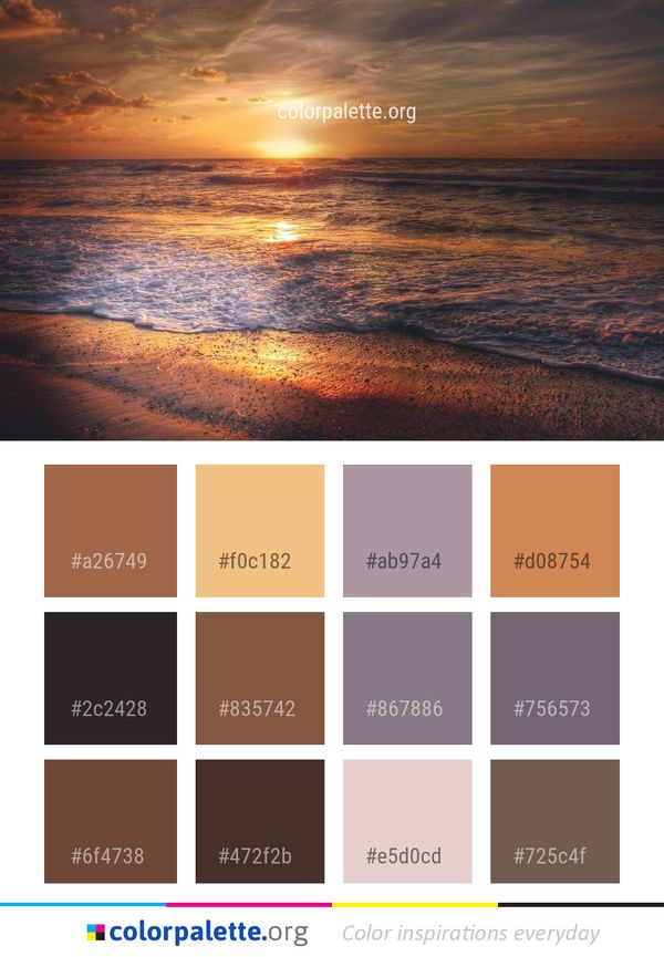 Horizon Sea Sky Color Palette