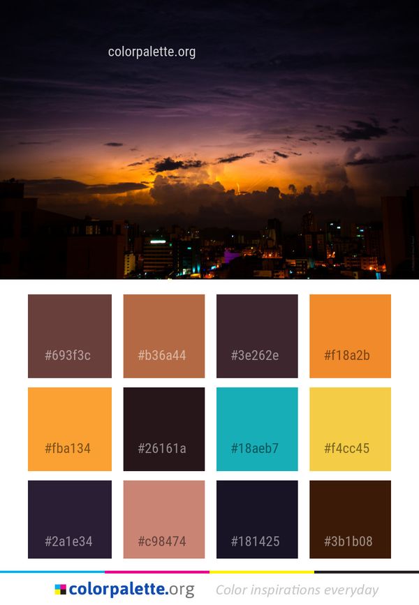 Sky Cloud Atmosphere Color Palette