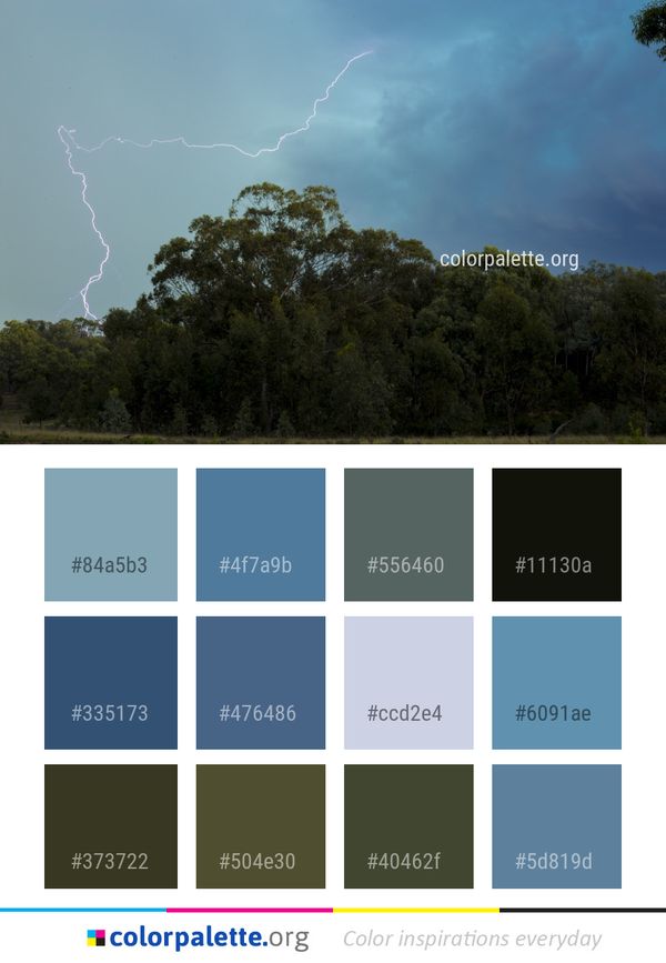 Sky Nature Cloud Color Palette