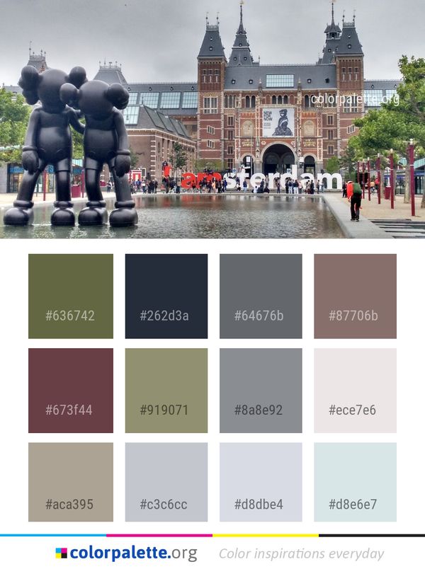 Tourist Attraction Plaza Walt Disney World Color Palette