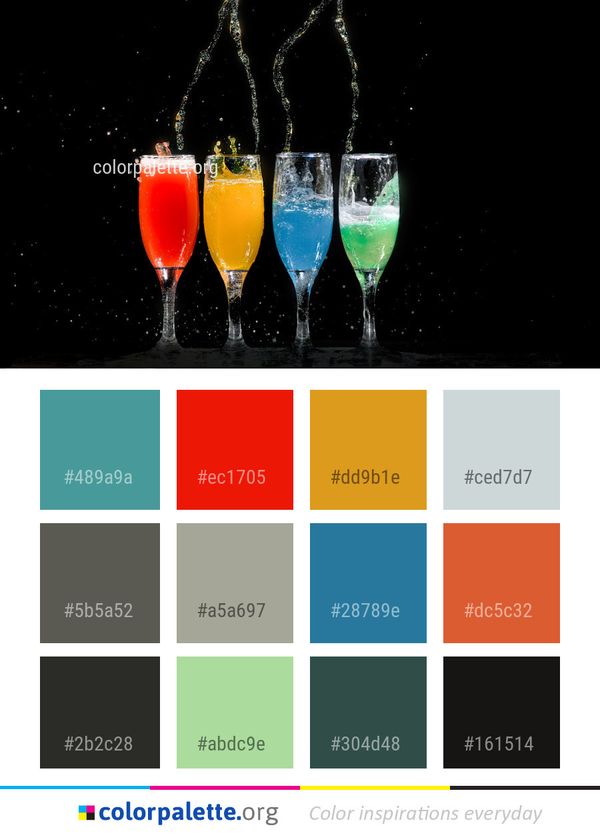 Drink Non Alcoholic Beverage Cocktail Color Palette