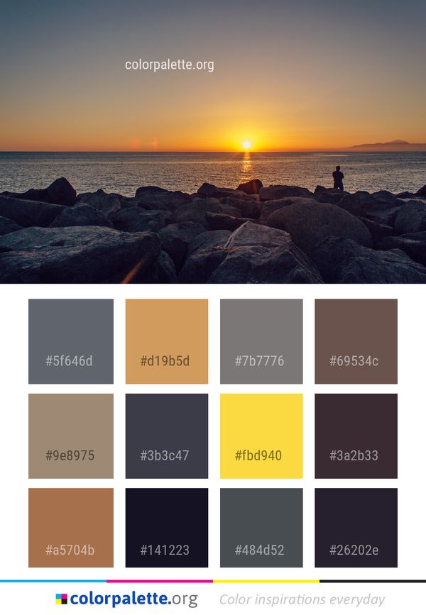 Sea Horizon Sky Color Palette