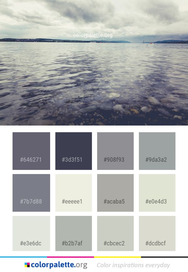Water Sea Sky Color Palette