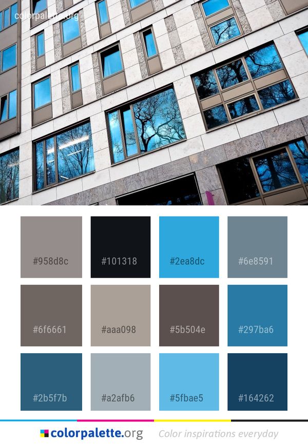 Building Architecture Urban Area Color Palette