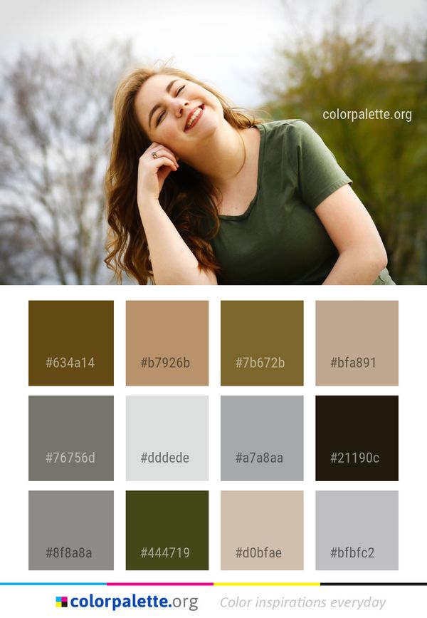 Hair Facial Expression Beauty Color Palette