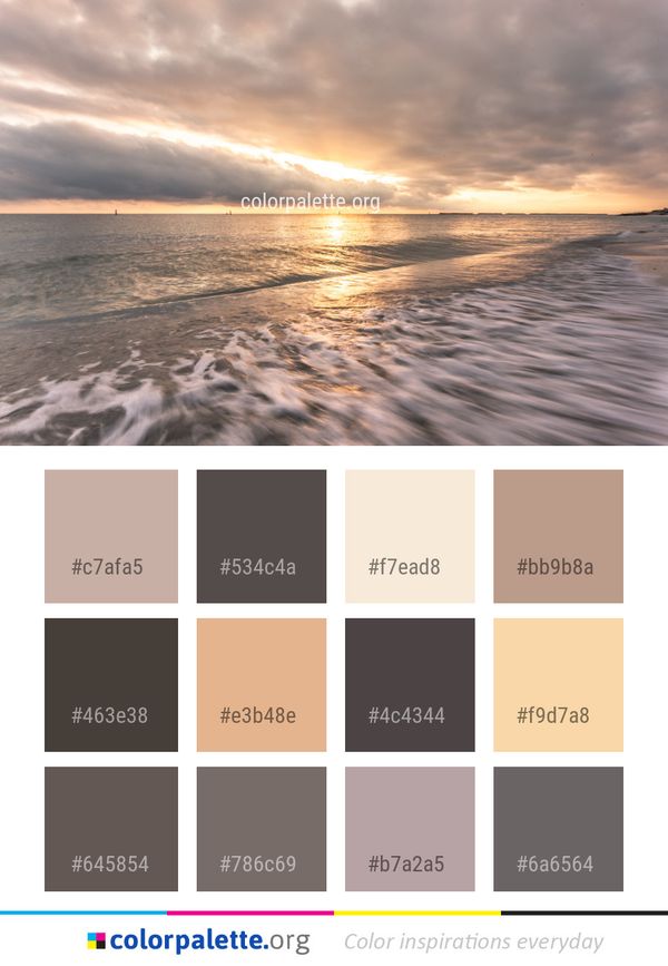 Sea Sky Horizon Color Palette