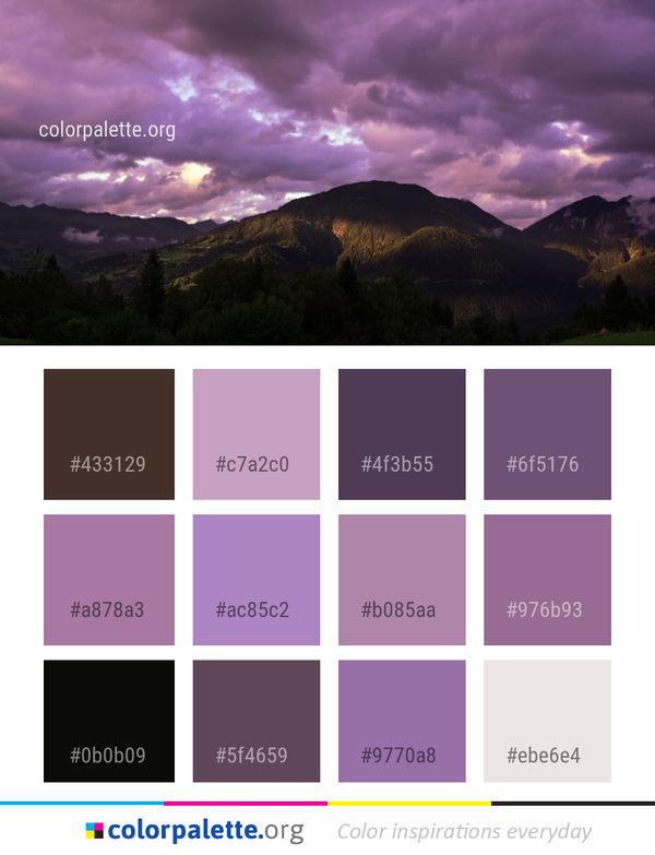 Sky Nature Highland Color Palette