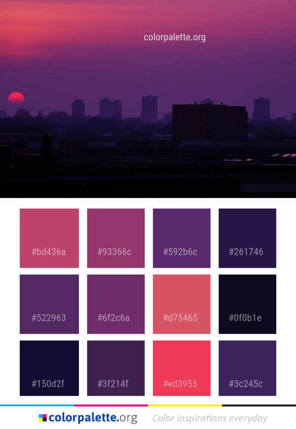 Sky Skyline City Color Palette