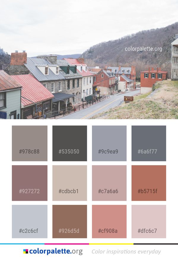 Town Home Property Color Palette