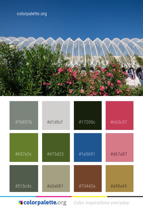 Landmark Sky Plant Color Palette