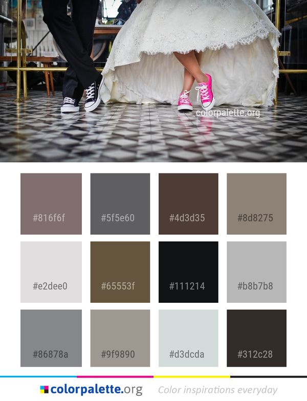 Photograph Woman Bride Color Palette