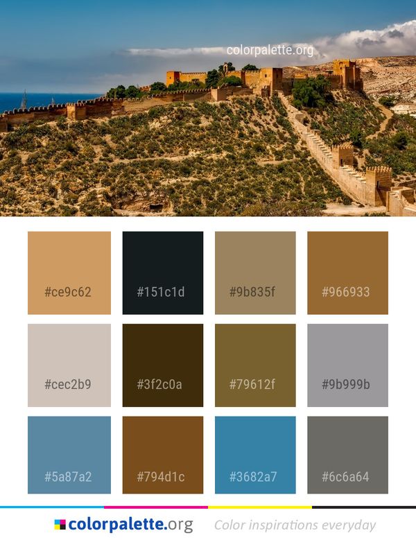 Sky Historic Site Terrain Color Palette
