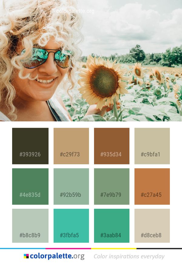 Flower Eyewear Glasses Color Palette