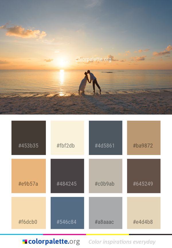 Sea Sky Horizon Color Palette