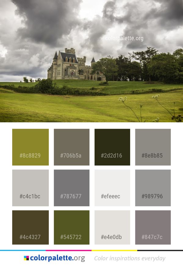 Cloud Sky Stately Home Color Palette