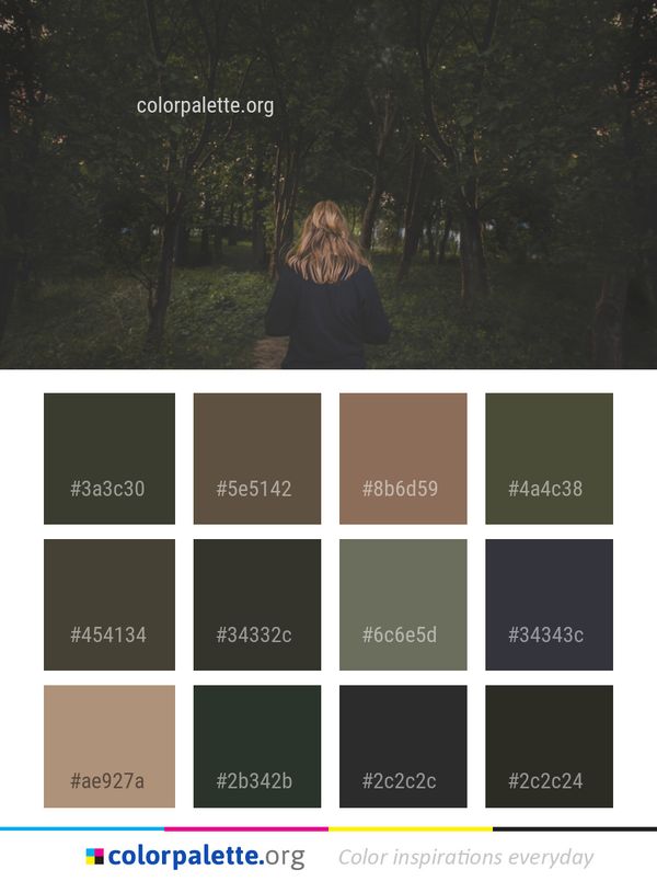 Tree Nature Woody Plant Color Palette