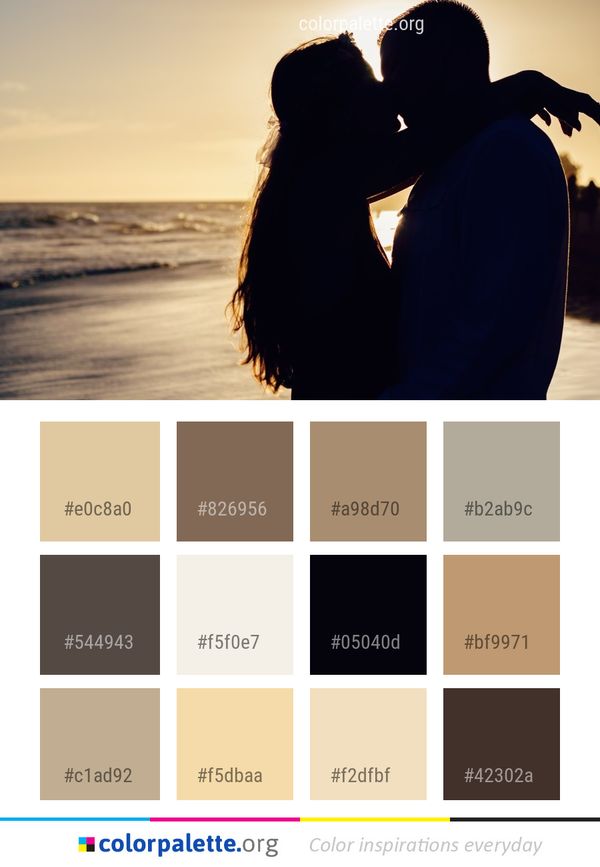 Photograph Romance Love Color Palette