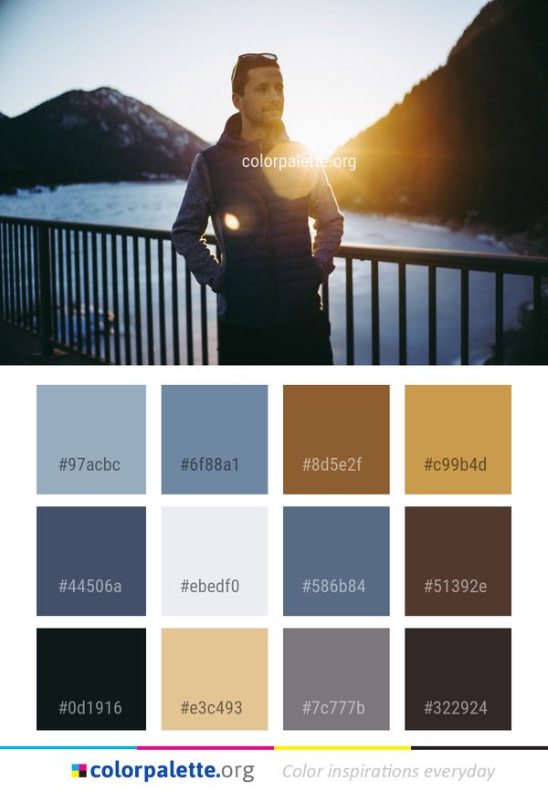 Photograph Sky Water Color Palette